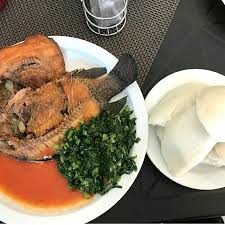 nshima with dry fish
